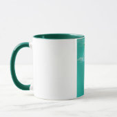 Mug Carte de vacances d'Andros Bahamas. (Gauche)