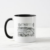Mug Carte de Varsovie, de "Civitates Orbis Terrarum" (Gauche)