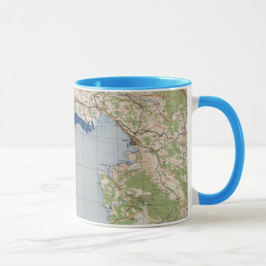 Mug Carte de Venise, Italie (Droite)