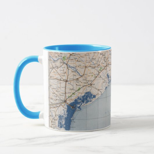 Mug Carte de Venise, Italie (Gauche)