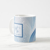 Mug Carte de visite Luxe Square – Professionnelle (Devant gauche)