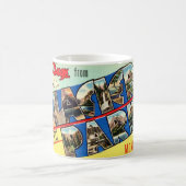 Mug Carte de vœux du parc Glacier (Centre)