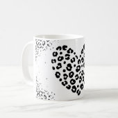 Mug Carte de vœux Zebra love (Devant gauche)