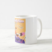Mug Carte de voyage costaricaine (Devant droit)