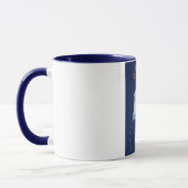 Mug Carte de voyage de Coos Oregon (Gauche)