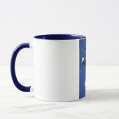 Mug Carte de voyage de Lane Oregon (Gauche)