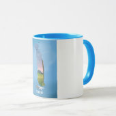 Mug Carte de voyage du Togo (Devant droit)