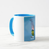 Mug Carte de voyage du Togo (Devant gauche)