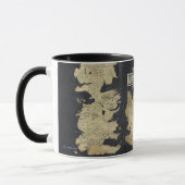 Mug Carte de Westeros (Gauche)