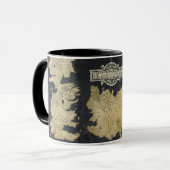 Mug Carte de Westeros (Devant gauche)
