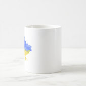 Mug Carte d'eau ukrainienne (Centre)