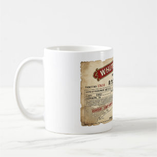 Mug Carte d'embarquement du « Voyage inaugural du Tita