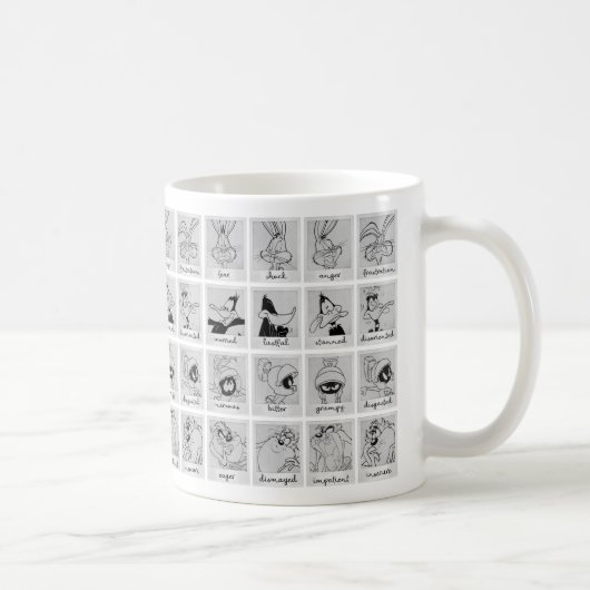 Mug Carte d'émotion de caractères LOONEY TUNES™ (Droite)