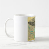 Mug Carte d'ère de guerre civile de Vicksburg (Gauche)