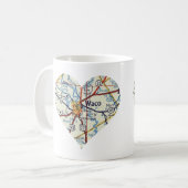 Mug Carte des années 50 de Waco (Devant gauche)