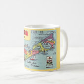 Mug Carte des Bermudes (Devant droit)