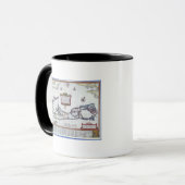 Mug Carte des Bermudes (Devant gauche)