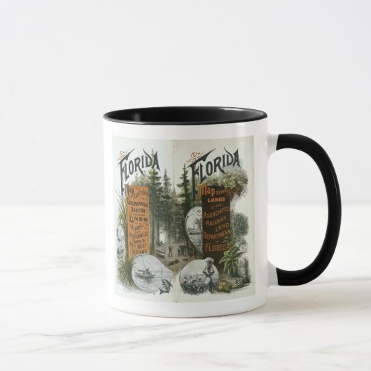 Mug Carte des Cantons, Floride (Droite)