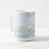 Mug Carte des clés de la Floride (Devant gauche)