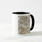 Mug Carte des constellations chrétiennes comme (Devant droit)