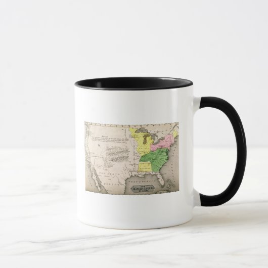 Mug Carte des Etats-Unis (Droite)