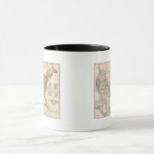 Mug Carte des États-Unis 3 (Centre)