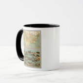 Mug Carte des États-Unis d'Amérique 2 (Devant gauche)