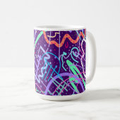 Mug Carte des étoiles (Devant droit)
