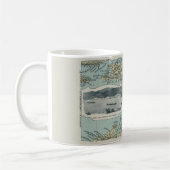 Mug Carte des îles Antilles (Gauche)