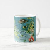Mug Carte des îles Bahamas (Devant droit)