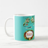 Mug Carte des Îles Hawaïennes (Gauche)