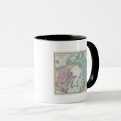Mug Carte des mers polaires (Devant droit)
