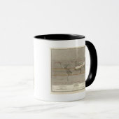Mug Carte des pluies hydrographiques (Devant droit)