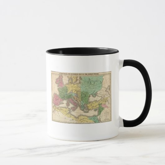 Mug Carte des provinces de l'Empire romain (Droite)