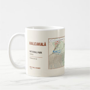 Mug Carte des sentiers de randonnée du parc national d