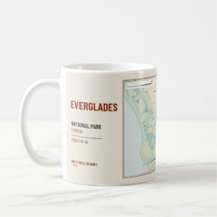 Mug Carte des sentiers de randonnée du Parc national d