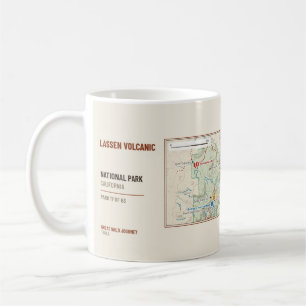 Mug Carte des sentiers de randonnée du parc national v