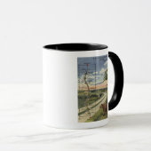 Mug Carte détaillée de la "Route du rêve" (Devant droit)