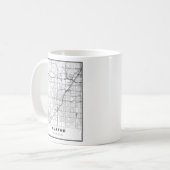 Mug Carte d'Olathe (Devant gauche)