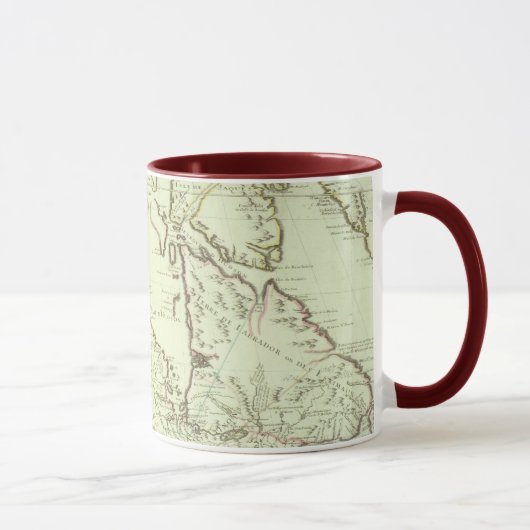 Mug Carte du Canada (Droite)