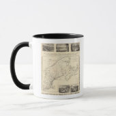 Mug Carte du chemin de fer Boston et du Maine (Gauche)