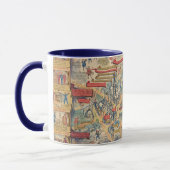 Mug Carte du coeur de Birmingham, Angleterre (Gauche)