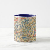 Mug Carte du coeur de Birmingham, Angleterre (Centre)