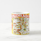 Mug Carte du Colorado (Centre)