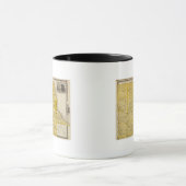 Mug Carte du comté de Dubuque (Centre)
