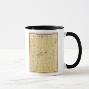 Mug Carte du comté de Grant
