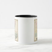 Mug Carte du comté de Kewaunee (Centre)