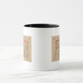 Mug Carte du comté de Montcalm, Michigan (Centre)