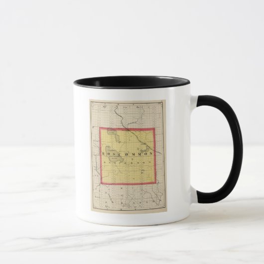 Mug Carte du comté de Roscommon, Michigan (Droite)