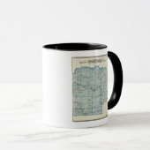Mug Carte du comté de Washington (Devant droit)